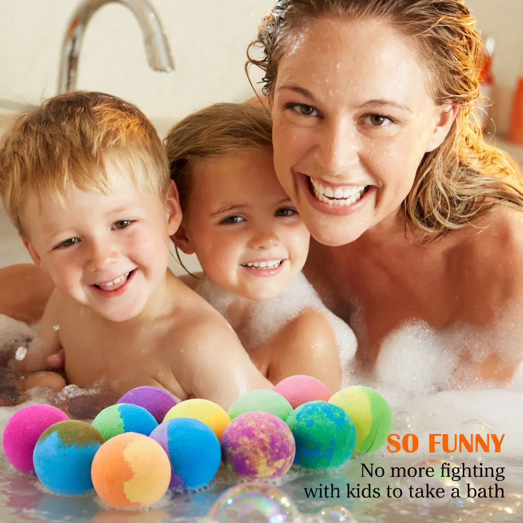 Bath Bombs for Kids with Toys