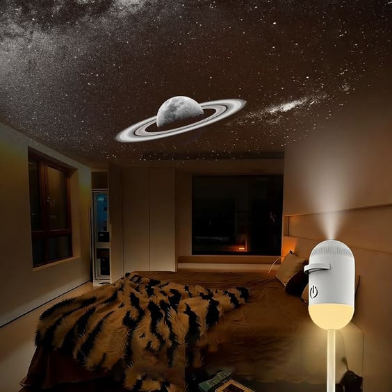 Mini Galaxy Star Projector Night Lamp