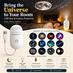 Mini Galaxy Star Projector Night Lamp
