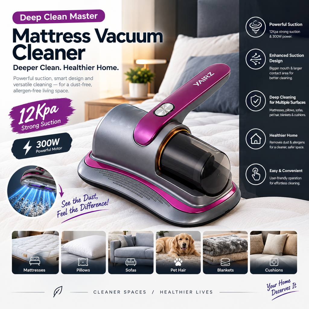 Cordless Vacuum Cleaner Mite Removal